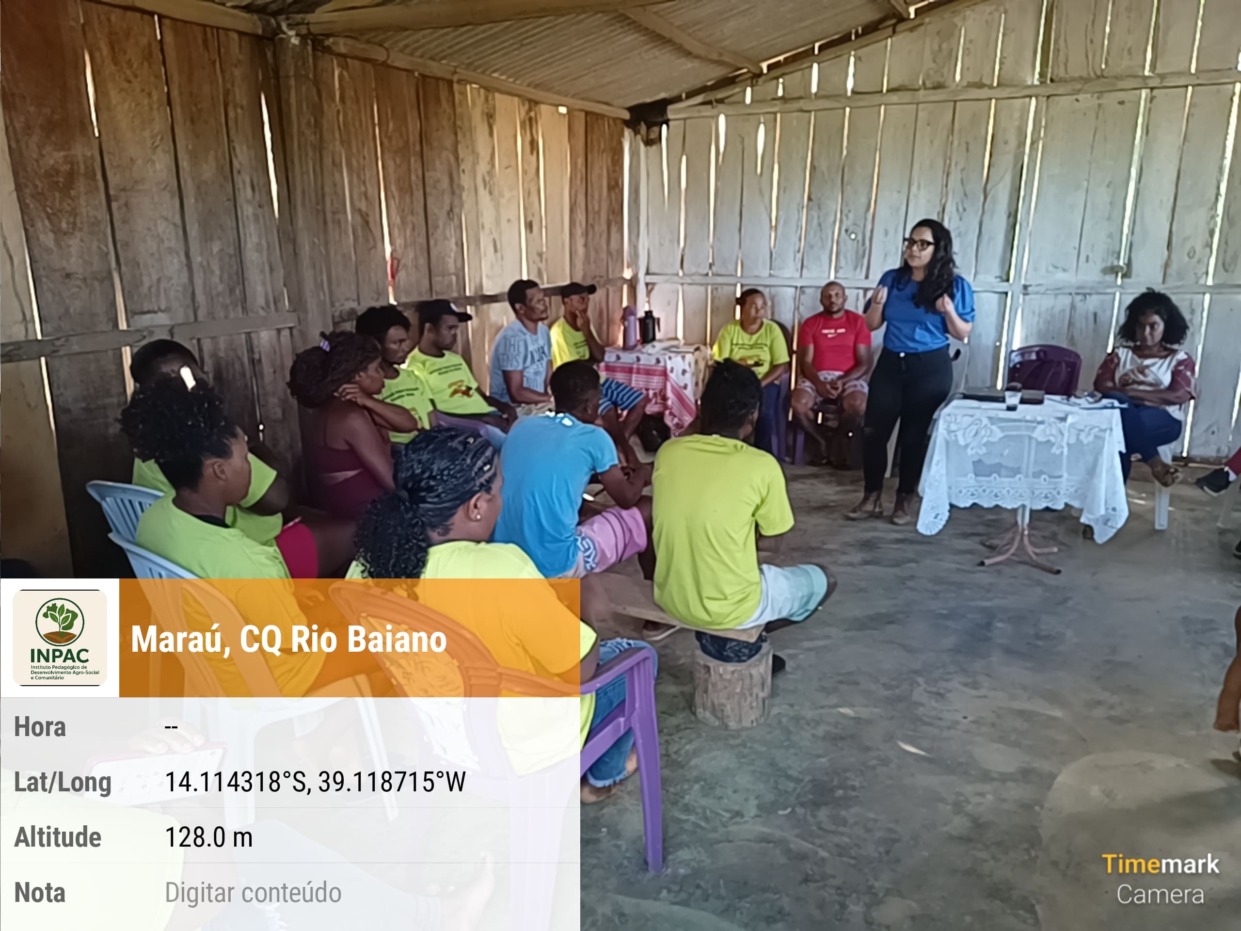 Atuação em campo: INPAC destaca missão técnica no Território Quilombola de Terra Verde e Minério em Maraú (BA) — registro fotográfico 3